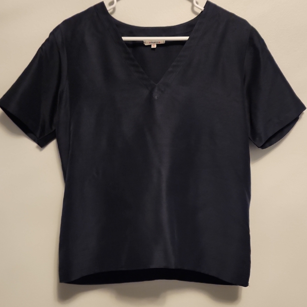 Yves Saint Laurent V-Neck Women's Top